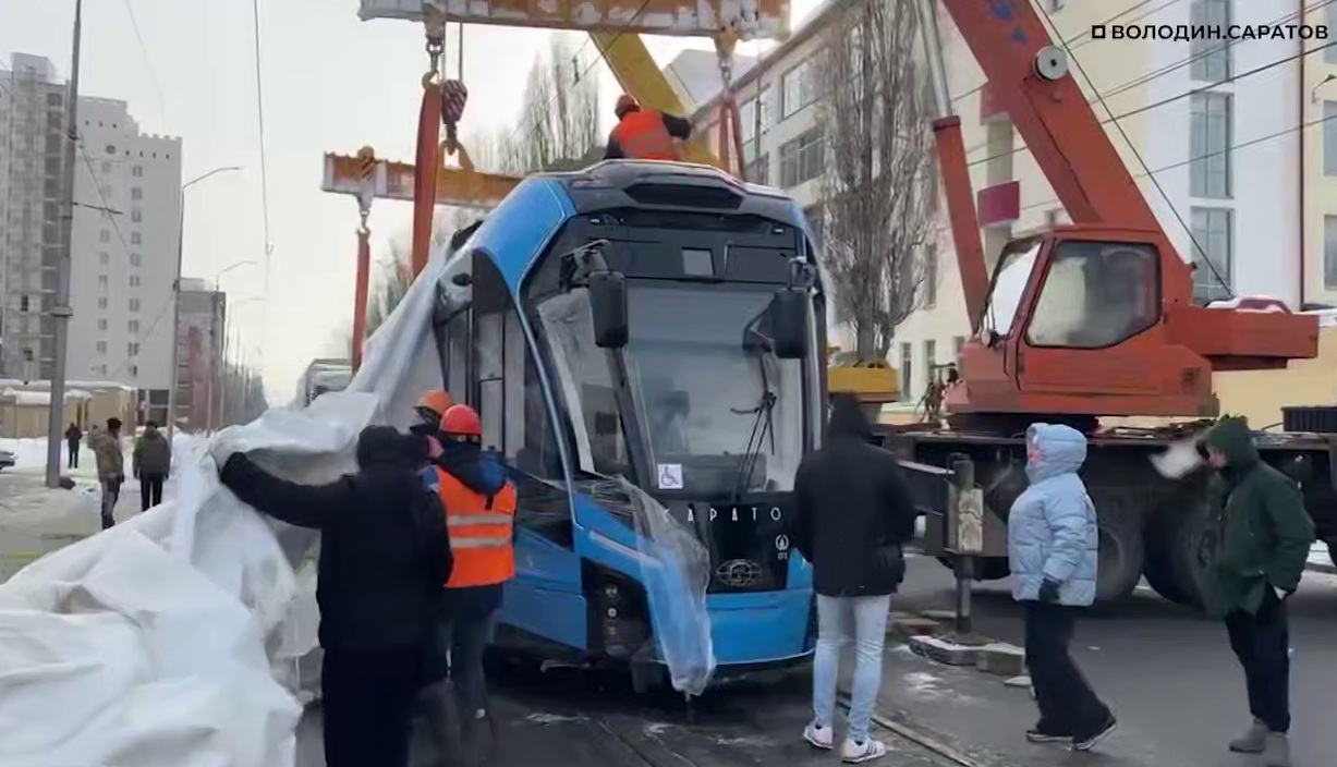 До 274 человек сможет перевозить за раз новый трамвай по маршруту №3 в Саратове До 274 человек сможет перевозить за раз новый трамвай по маршруту №3 в Саратове